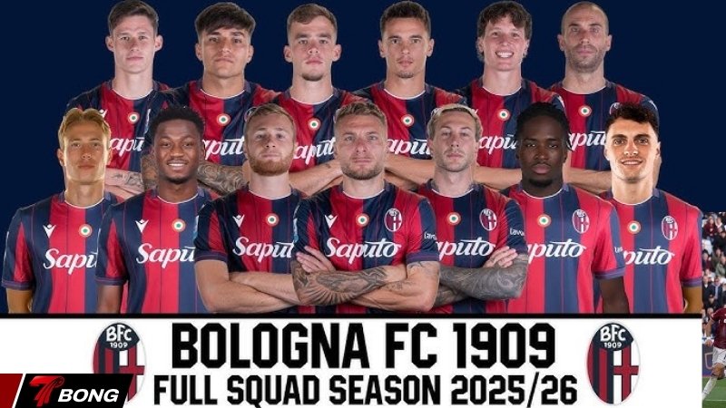 Đội hình mùa giải hiện tại của Bologna